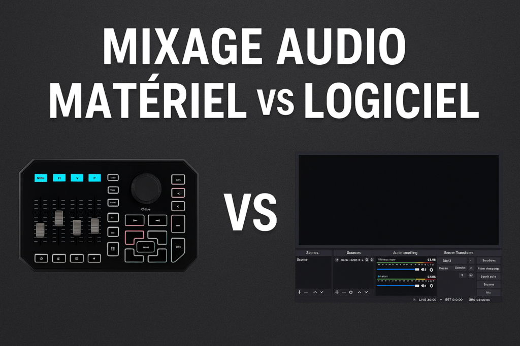 Mixage audio materiel logiciel