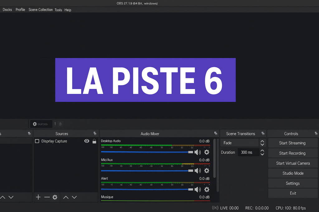 Musique dmca streaming obs