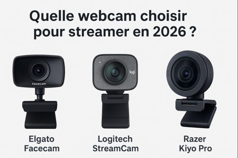 Quelle webcam choisir pour streamer en 2026 ?